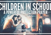 prayer for children protection at school