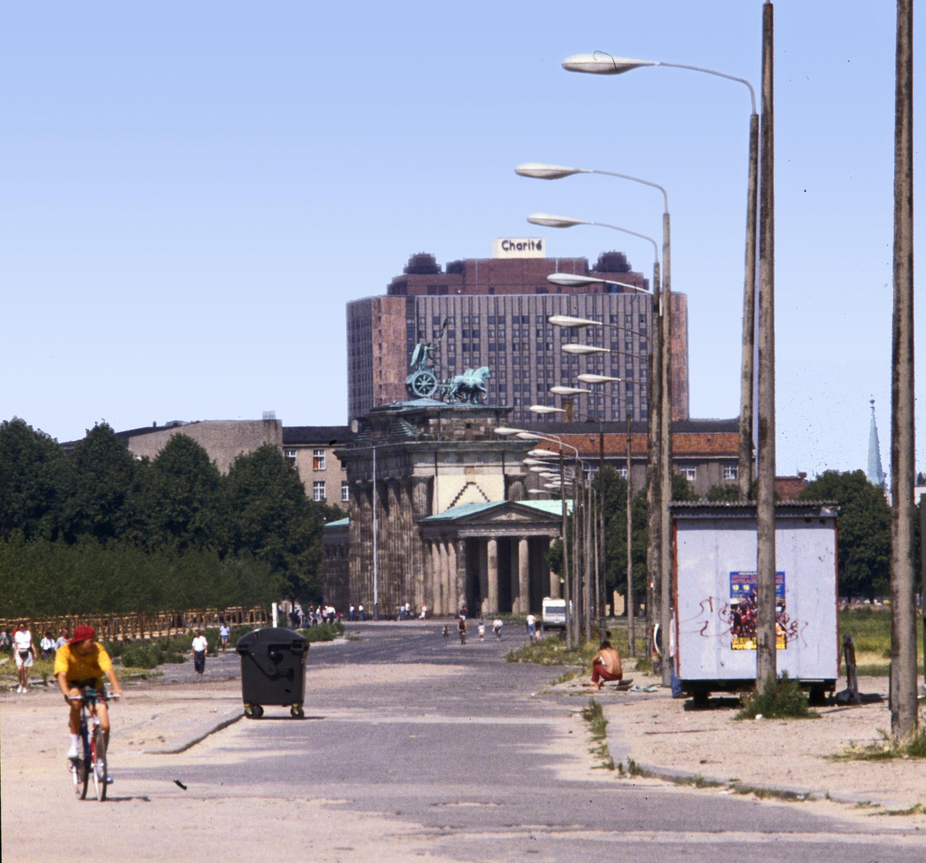 Brandenburg Gate Berlin 1990s
