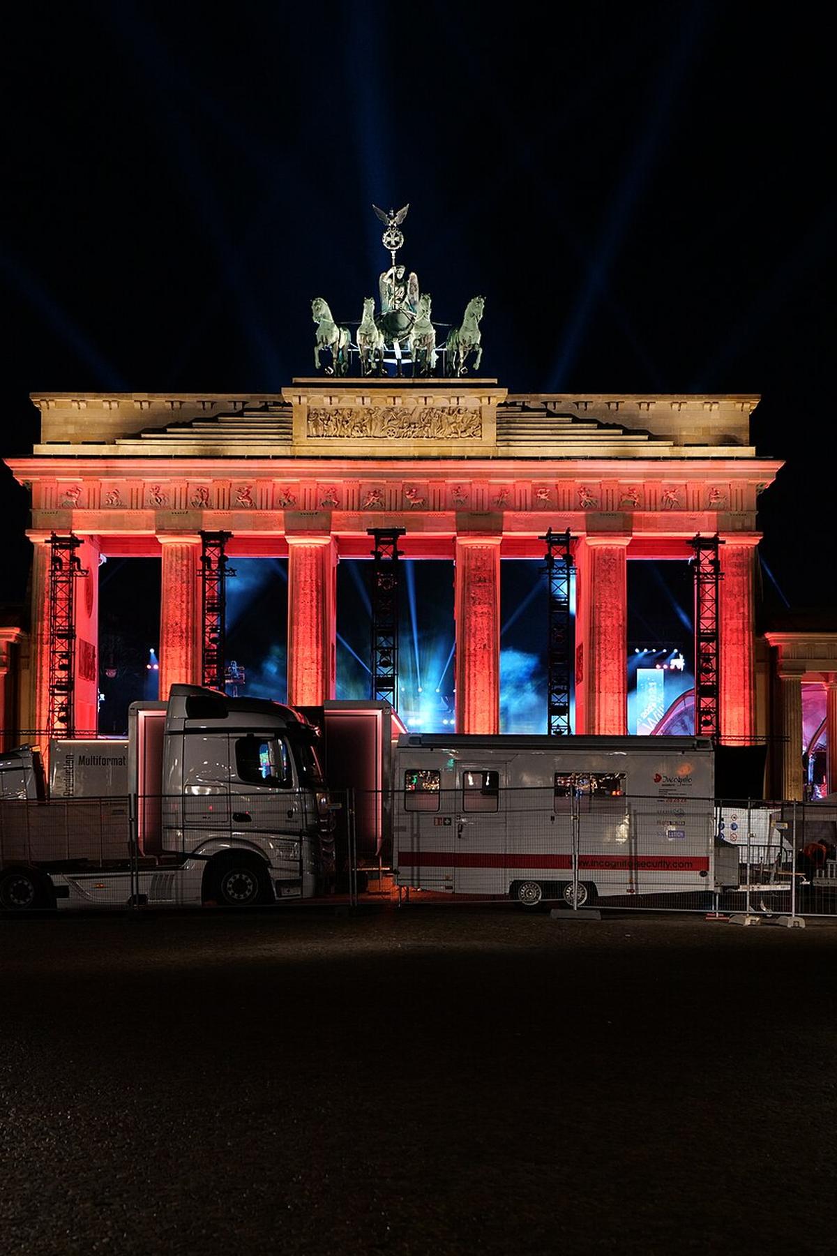Brandenburg Gate New Year