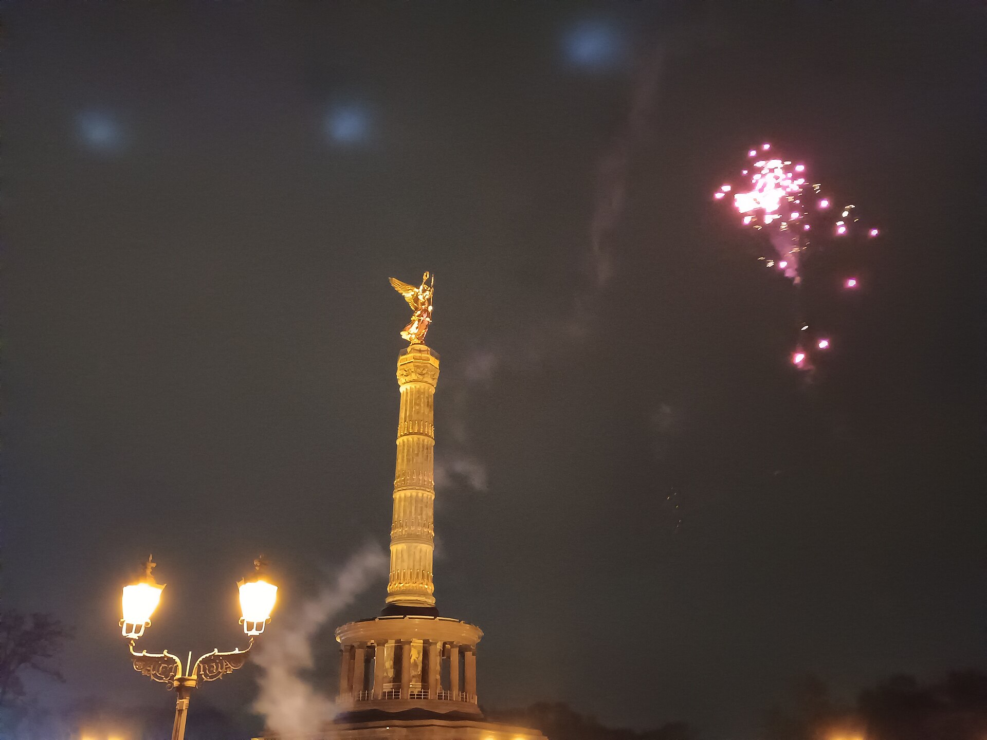 Berlin fireworks