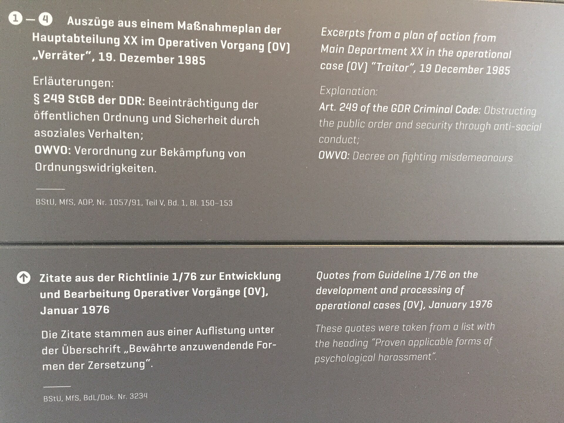 Stasi Museum Berlin