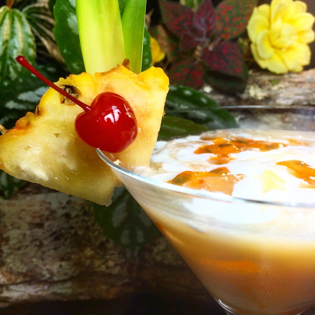 ANANASCOCKTAIL MIT PASSIONSFRUCHT OHNE LAKTOSE