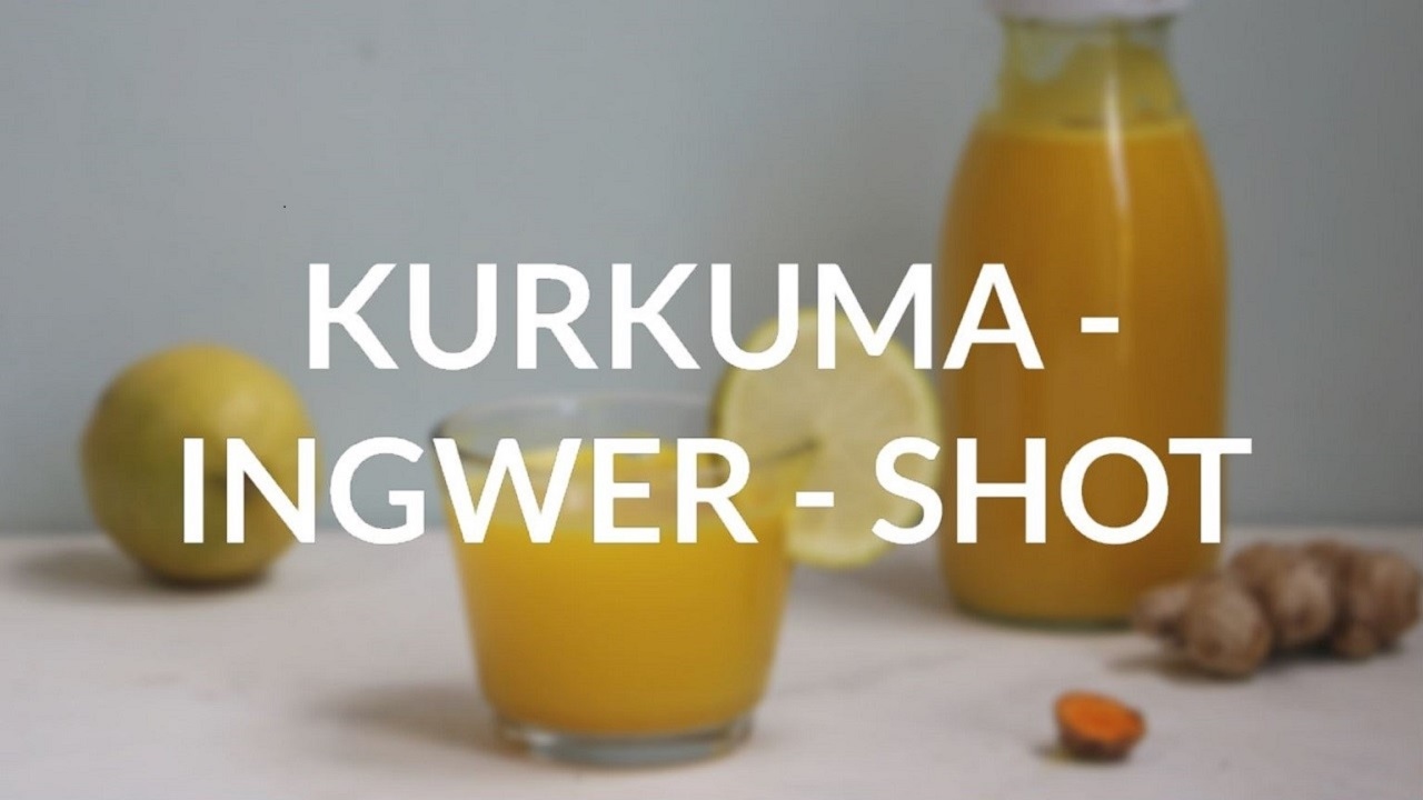 4 ingwer kurkuma shot