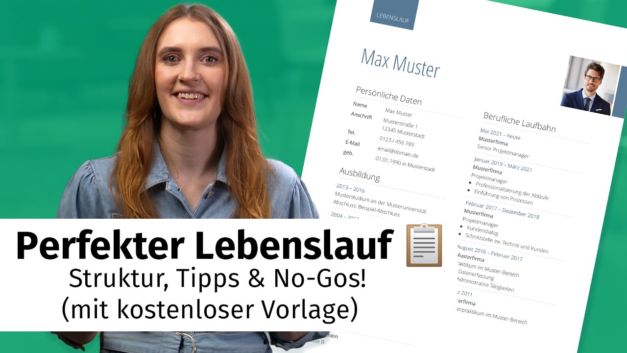 tipps für lebenslauf