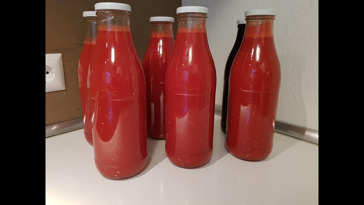 5 tomatensaft selber machen